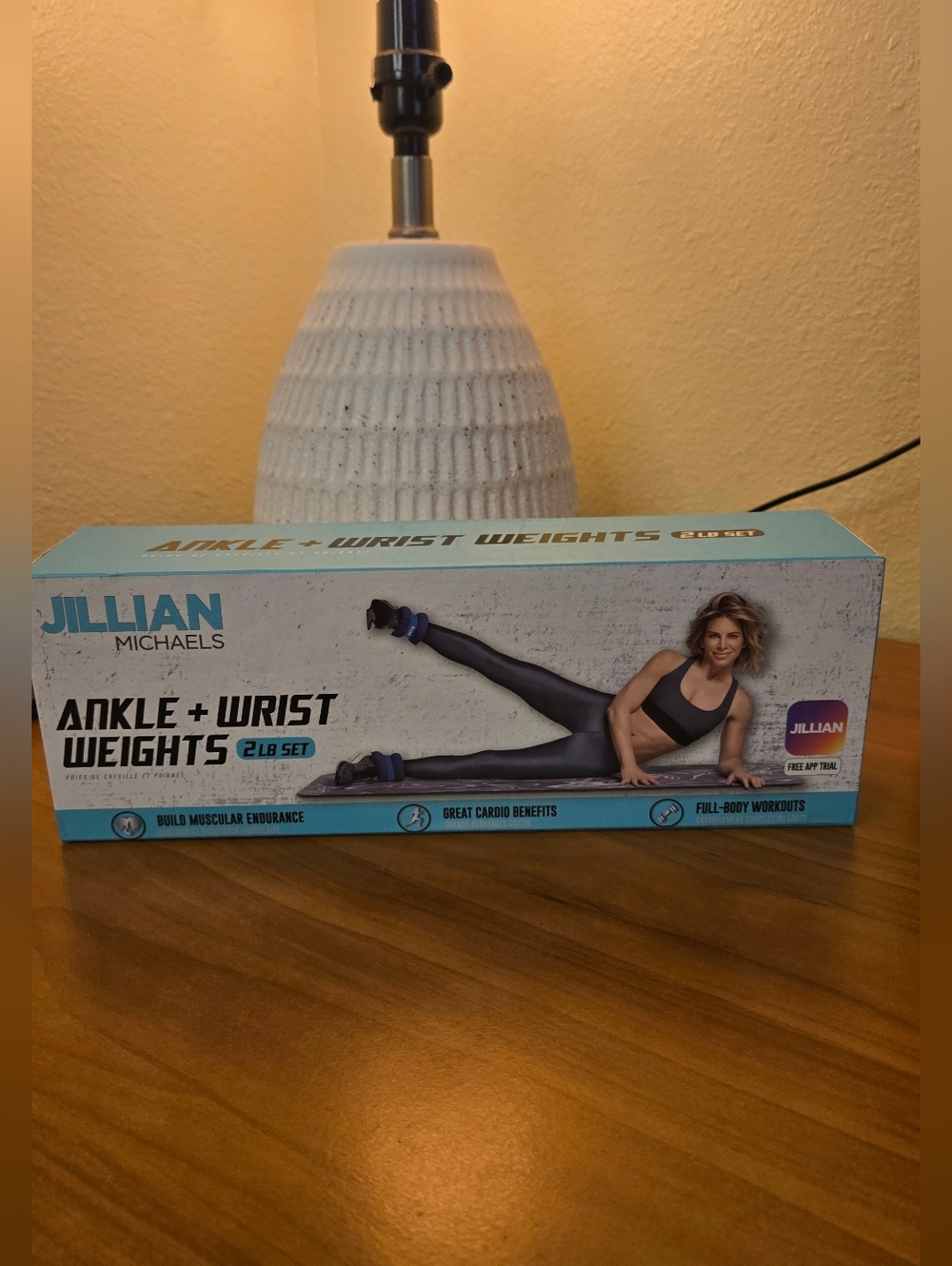 Jillian Michaels Ankle + Wrist Weights in Light Blue New with Tags Never Used